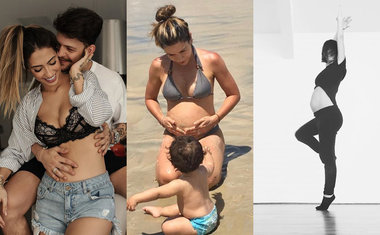 Imagem de destaque para Confira 10 famosas que serão mães em 2019 