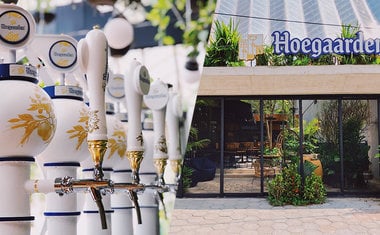 Imagem de destaque para Cerveja Hoegaarden abre bar próprio no Largo da Batata, em Pinheiros