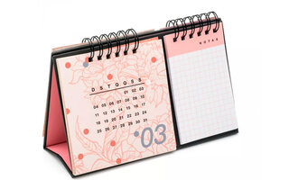 Calendário de mesa 2018