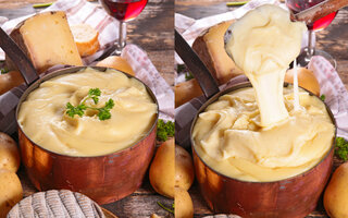 Aligot (Purê de batata com queijo)